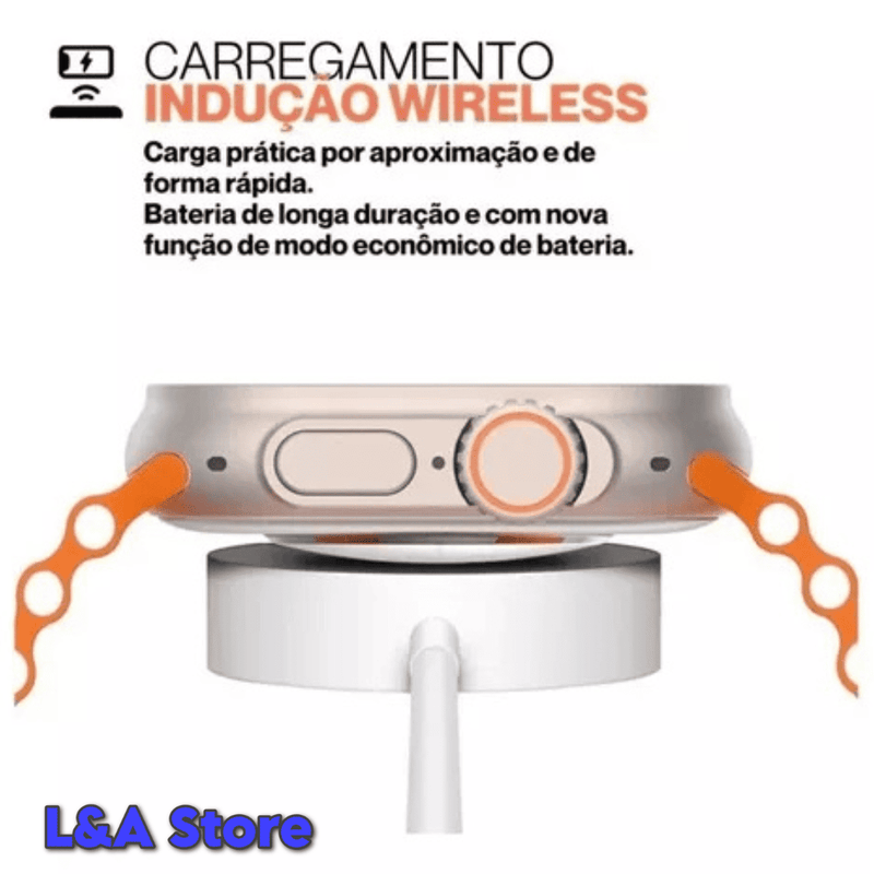 Smartwatch Ultra Mini  com ChatGPT  + 1 pulseira de brinde