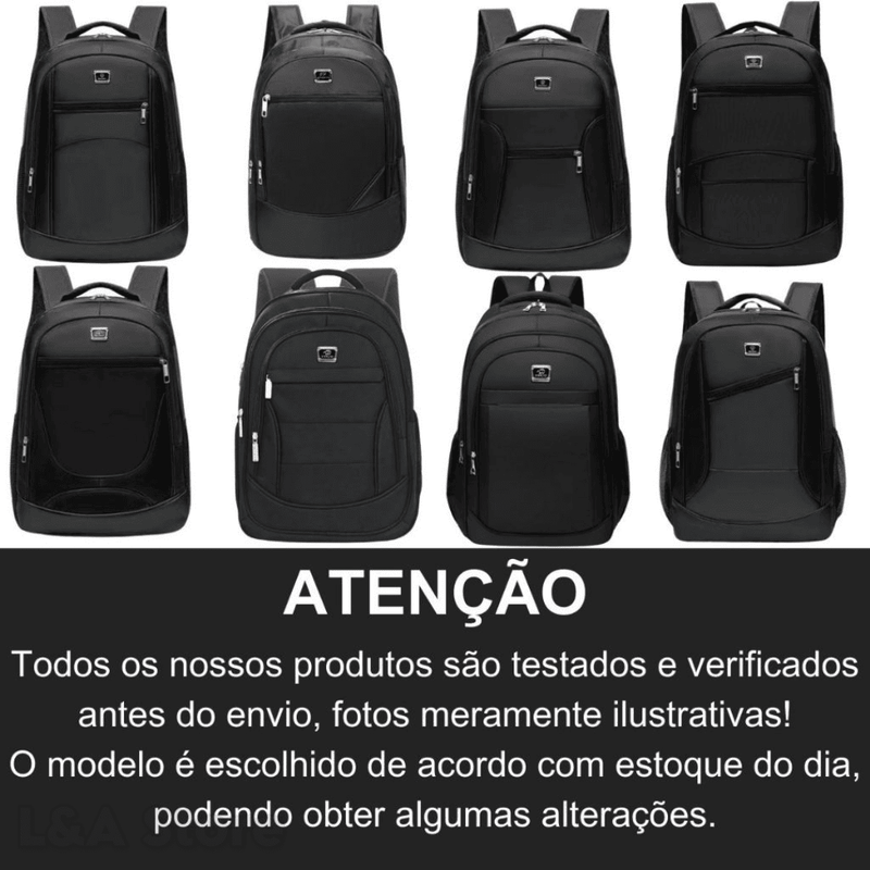 Mochila Premium e Executiva + Frete Grátis