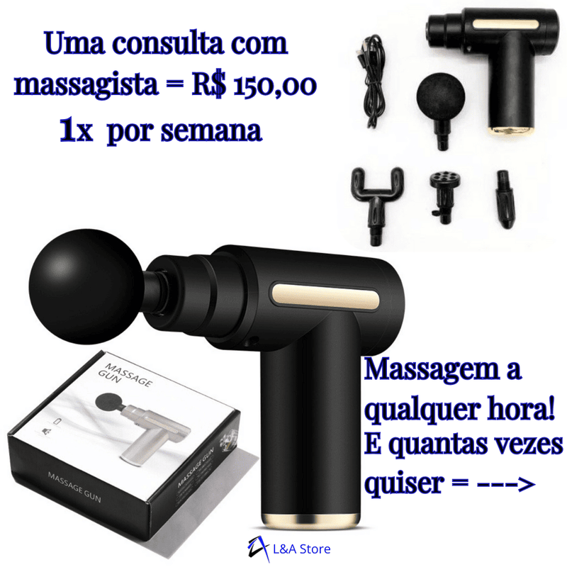 Massageador Muscular Portátil - Últimas Unidades!