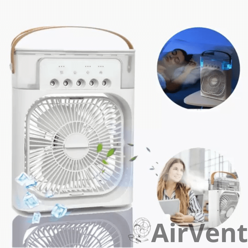Ventilador com umidificador - AirVent