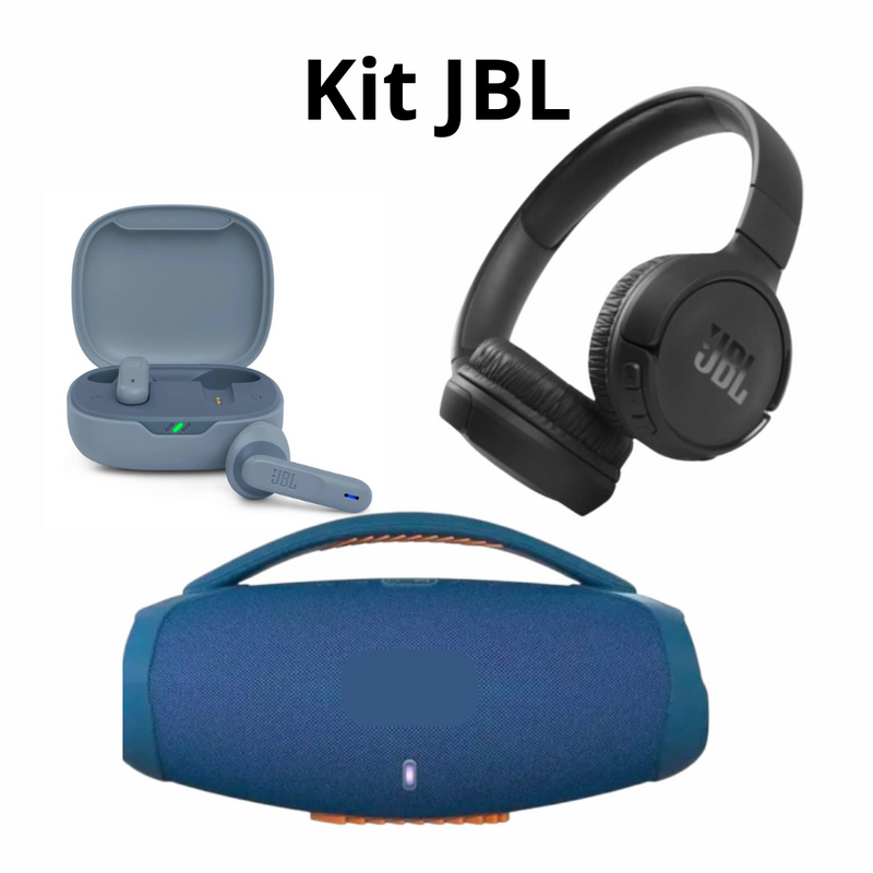 KIT JBL - Qualidade Sonora Garantida!