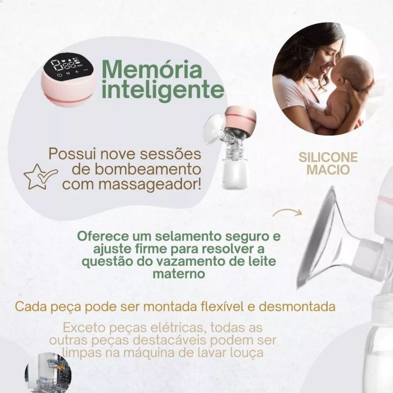 Bomba Elétrica Amamentação - EBaby