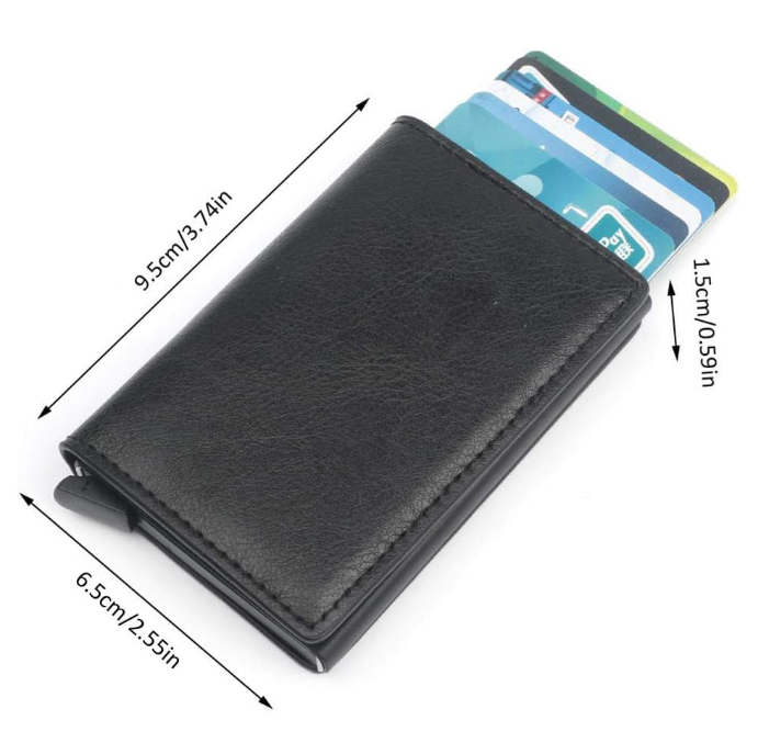 Carteira Compacta SecureSlim - Seguro & Versátil